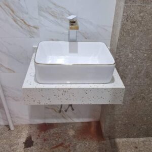 Luna Semi Recessed Basin